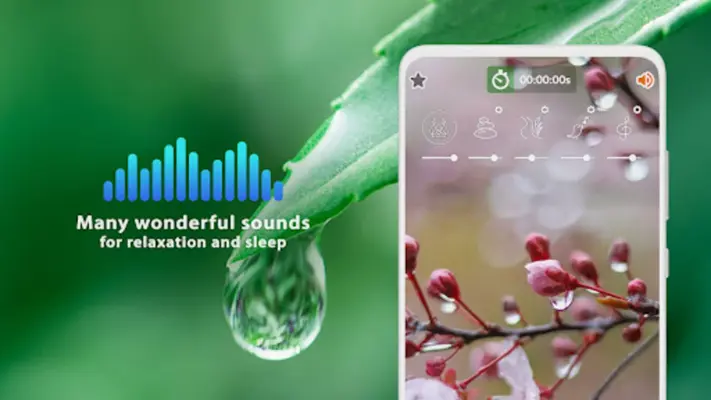 Rain Sounds Relax and Sleep android App screenshot 0